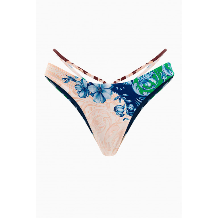 Agua Bendita - Egle Cardumen Reversible Bikini Bottom