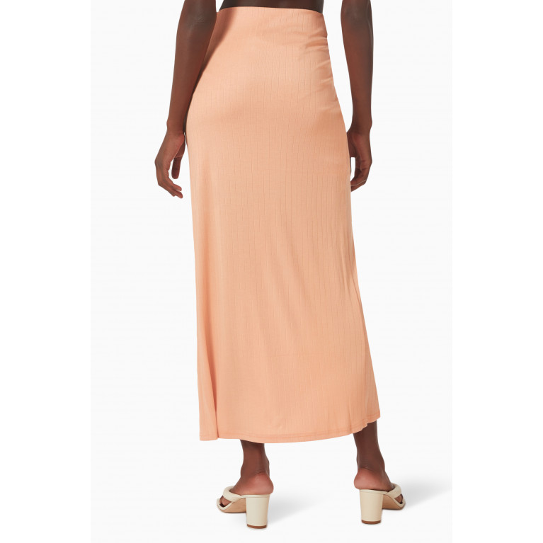 Significant Other - Odelia Draped Maxi Skirt in Viscose-jersey
