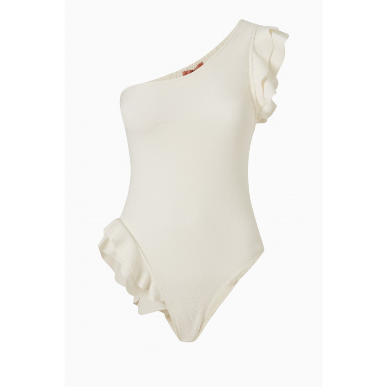 Clube Bossa - Koss One-shoulder Swimsuit in Stretch Nylon