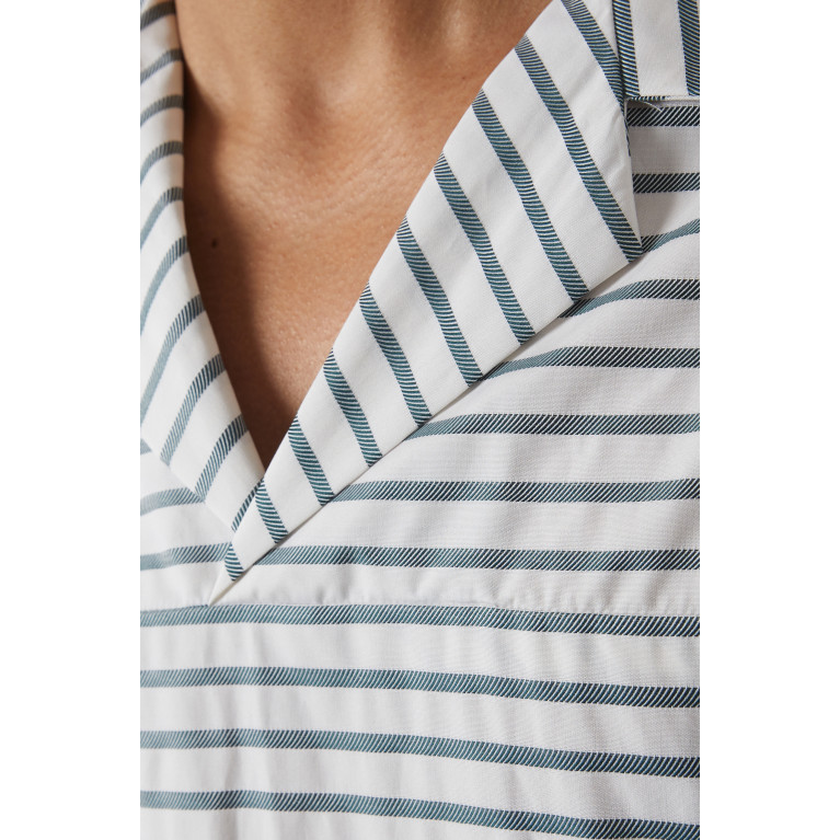 Giorgio Armani - Striped Polo in Cotton