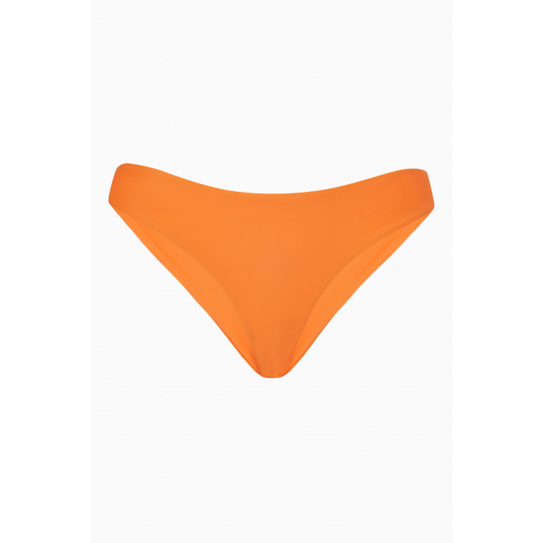 Jade Swim - Lure Bikini Bottoms in LYCRA® Orange