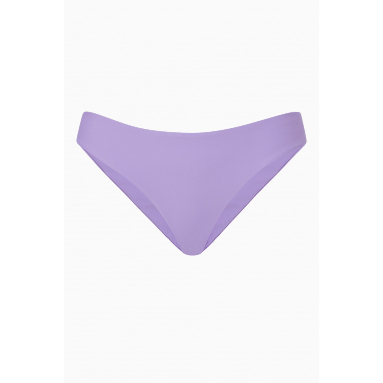 Jade Swim - Lure Bikini Bottoms in LYCRA® Purple