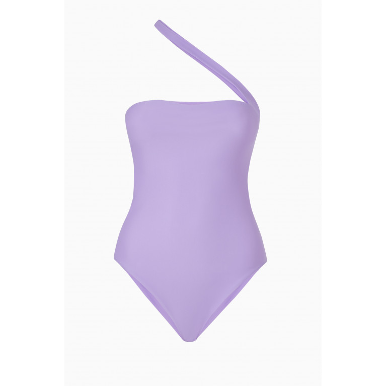 Jade Swim - Halo Swimsuit in LYCRA® Purple