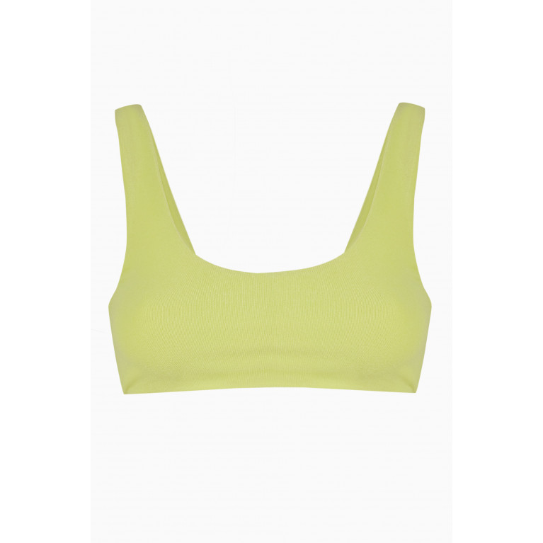 Jade Swim - Rounded Edges Bikini Top in LYCRA®
