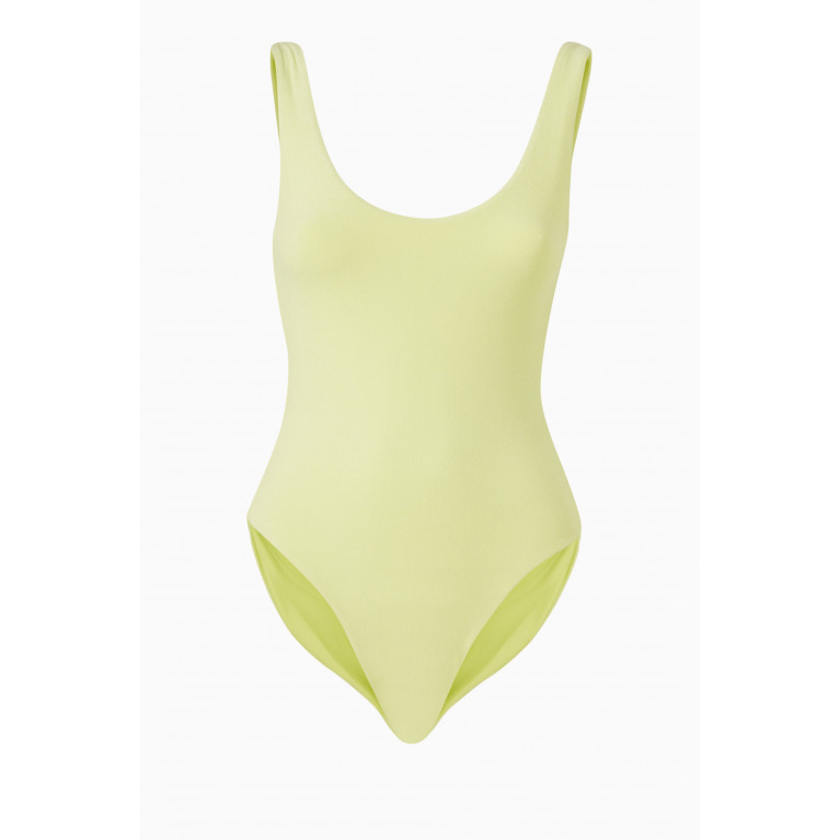Jade Swim - Contour Swimsuit in LYCRA® Yellow