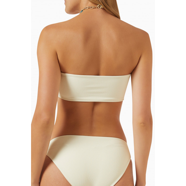 Jade Swim - All Around Bandeau Bikini Top in LYCRA®