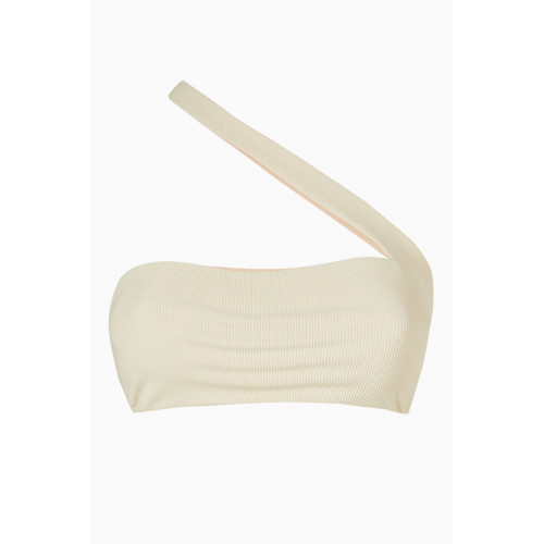 Jade Swim - Halo Bikini Top in Ribbed LYCRA®