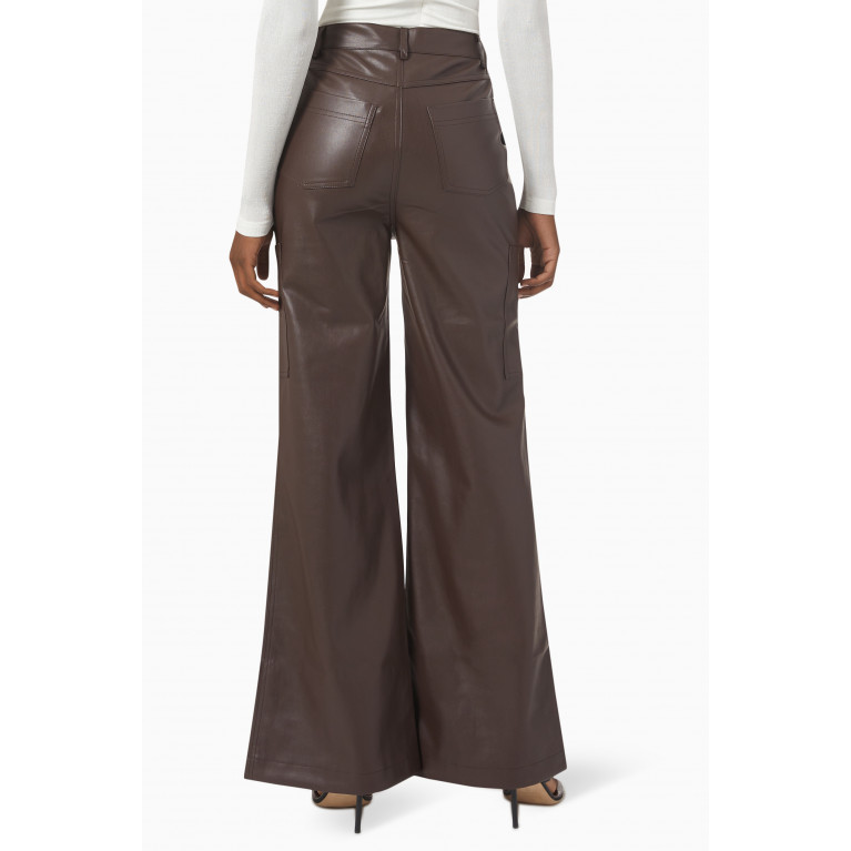 Misha - Ally Pants in Faux Leather