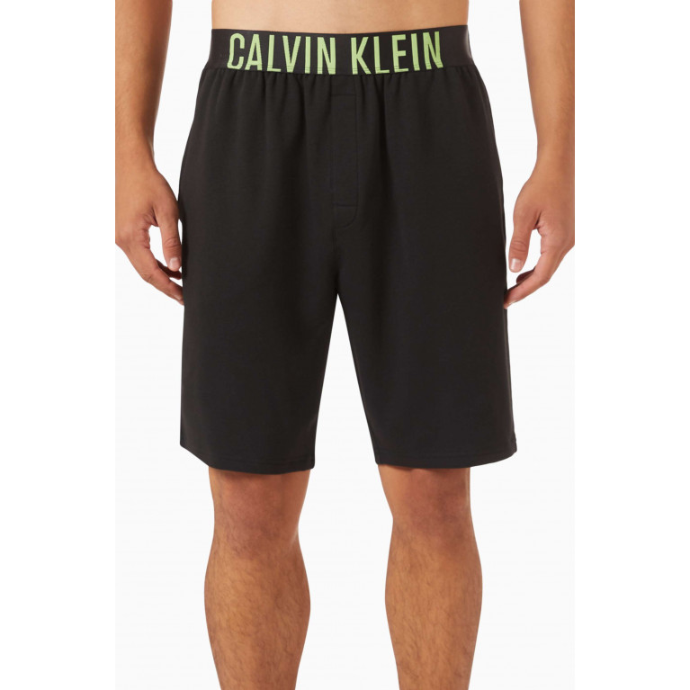 Calvin Klein - Logo Sleep Shorts in Cotton-blend Knit