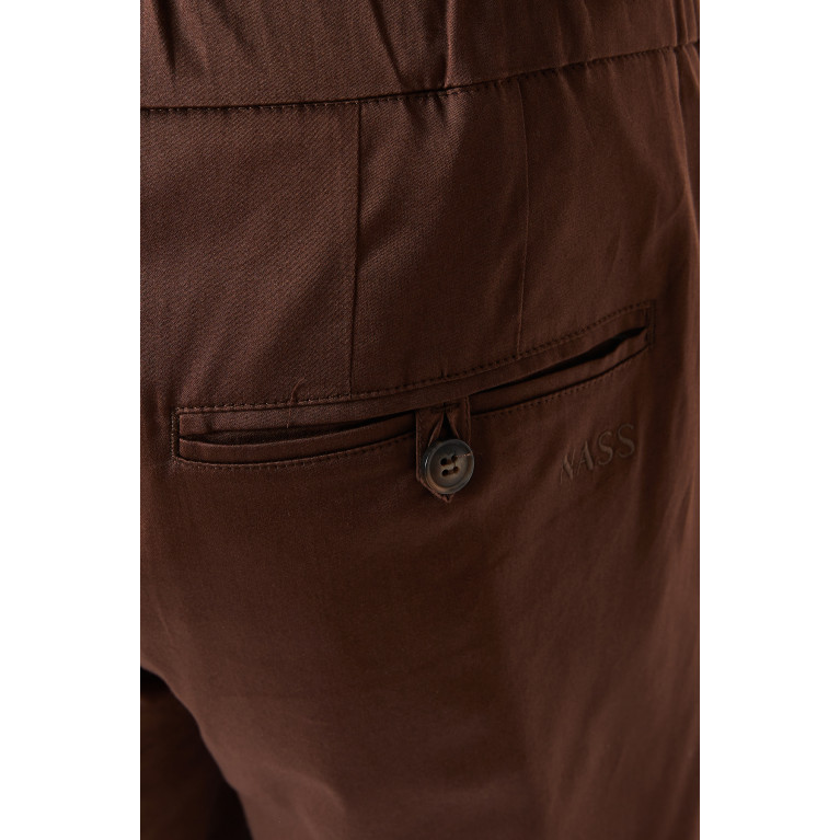 NASS - St. Tropez Shorts in Crepe Brown
