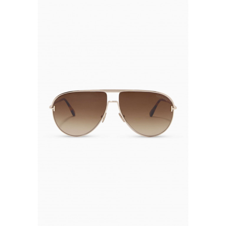 Tom Ford - Theo Sunglasses in Metal