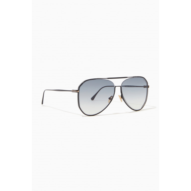Tom Ford - Charles Sunglasses in Metal