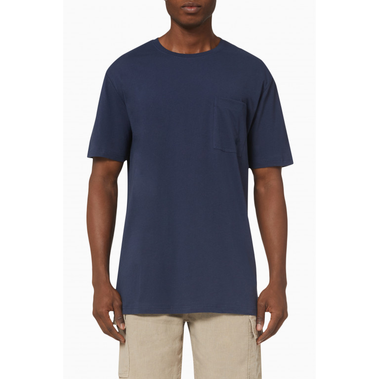 Vilebrequin - Titus T-shirt in Cotton Jersey Blue