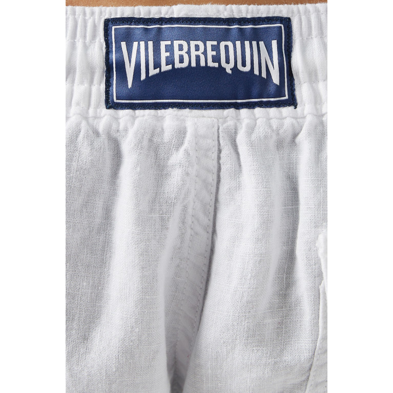 Vilebrequin - Bermuda Shorts in Linen White