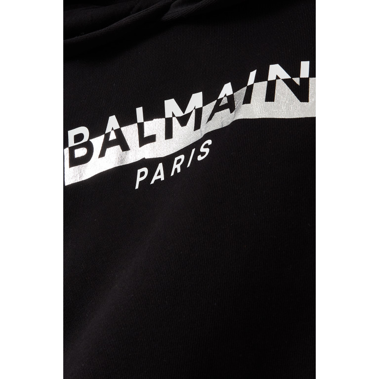 Balmain - Logo Print Sweatshirt in Cotton