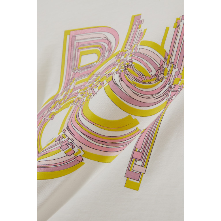 Emilio Pucci - Logo Print T-Shirt in Jersey