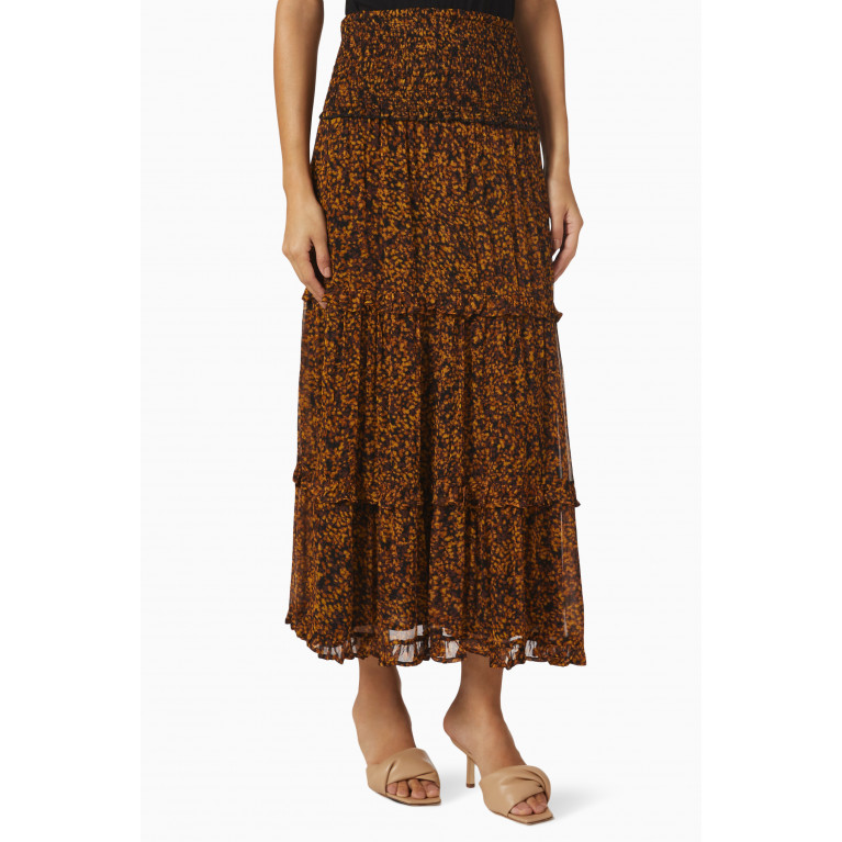 Ministry Of Style - Woodland Wonder Maxi Skirt in Viscose