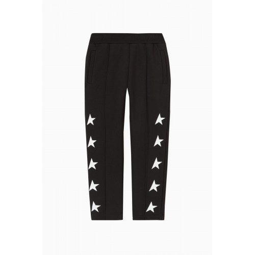 Golden Goose Deluxe Brand - Multi Stars Tapered Sweatpants in Cotton