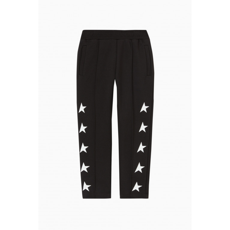 Golden Goose Deluxe Brand - Multi Stars Tapered Sweatpants in Cotton