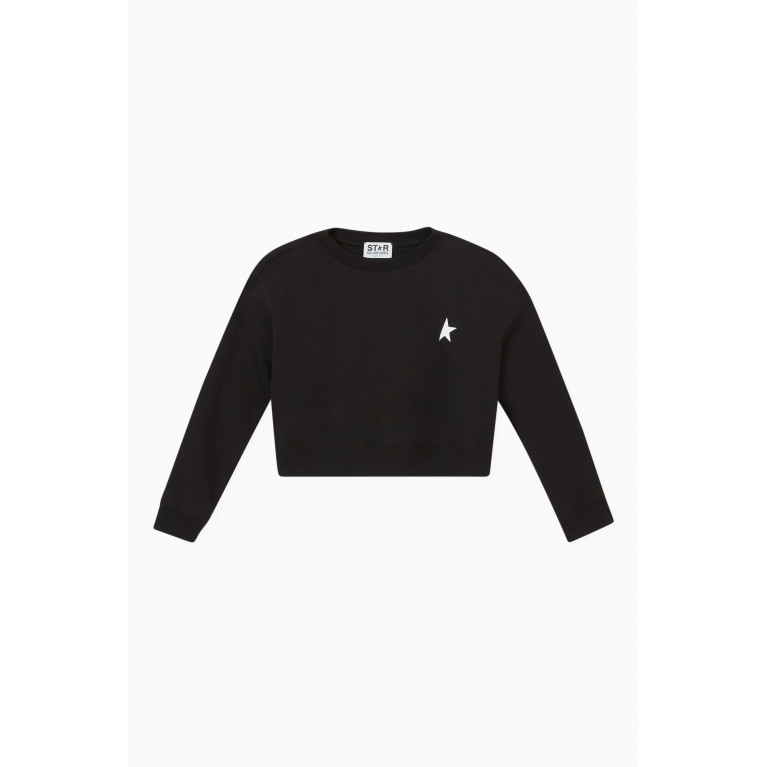 Golden Goose Deluxe Brand - Star-print Sweatshirt in Cotton-blend Fleece