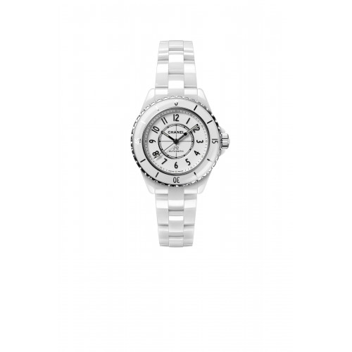CHANEL - White highly resistant ceramic and steel