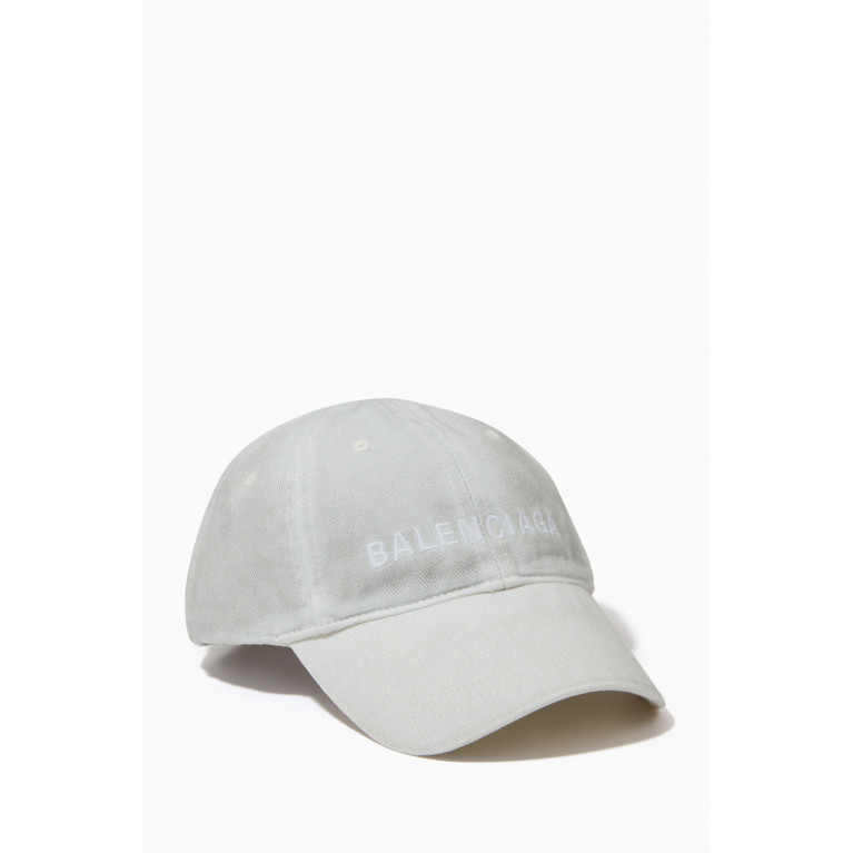 Balenciaga - Logo Front Cap in Cotton Drill