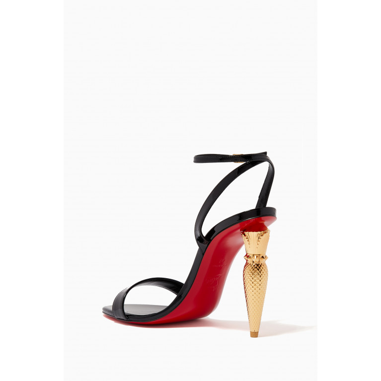 Christian Louboutin - Lipqueen 100 Sandals in Patent-leather