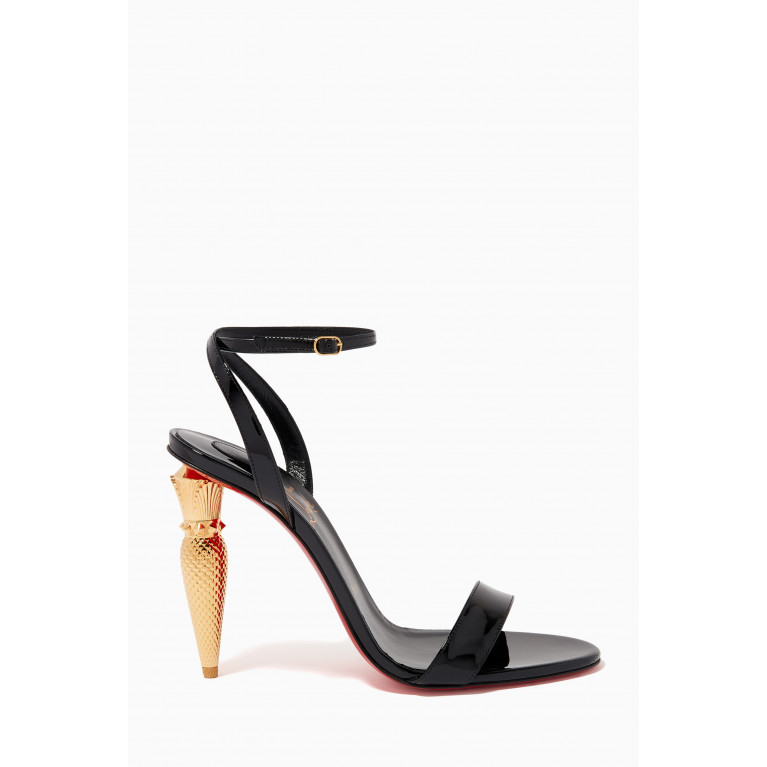 Christian Louboutin - Lipqueen 100 Sandals in Patent-leather