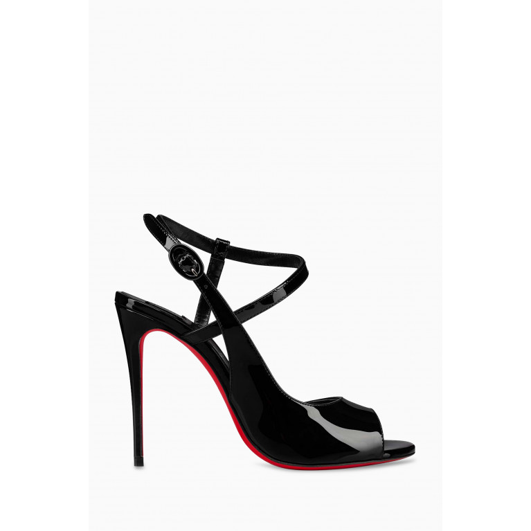 Christian Louboutin - So Jen 100 Sandals in Patent Leather