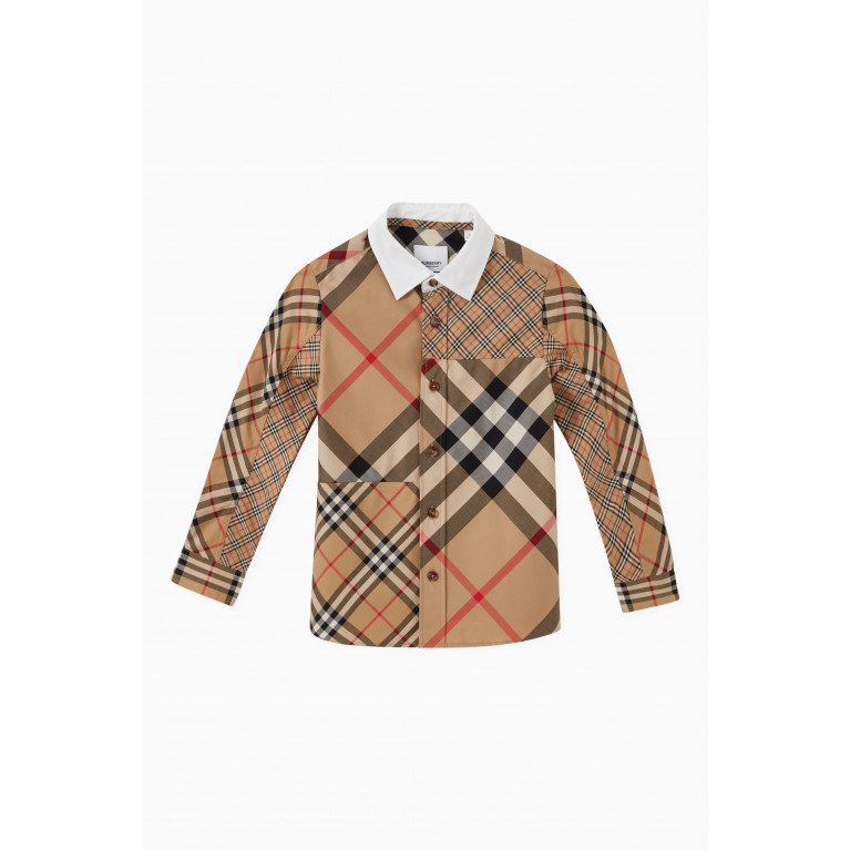 Burberry - Etienne Check Shirt in Cotton