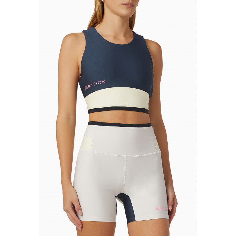 P.E. Nation - Outline Sports Bra in Recycled Polyester