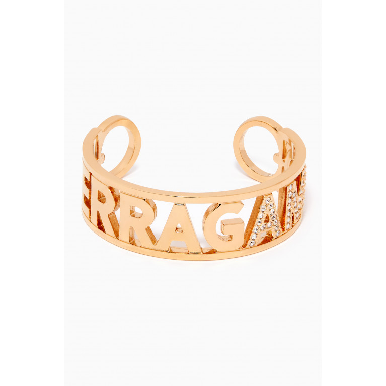 Ferragamo - Ferragamo Cuff Bracelet in Brass