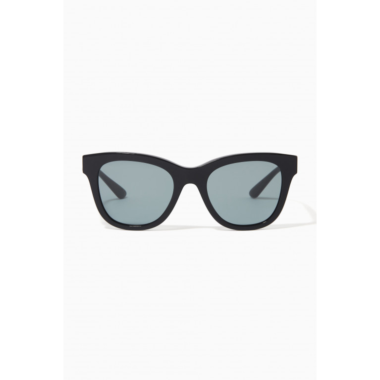 Giorgio Armani - Cat-eye Sunglasses in Acetate Grey