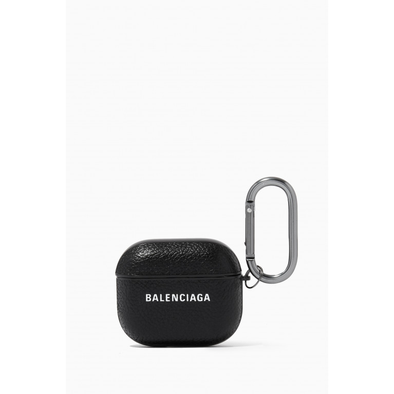 Balenciaga - Cash EarPods Pro Holder in Grained Calfskin