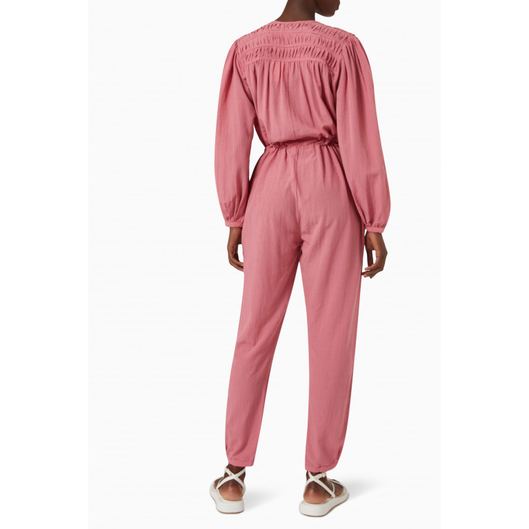 Magali Pascal - Daisy Jumpsuit in Cotton Dobby