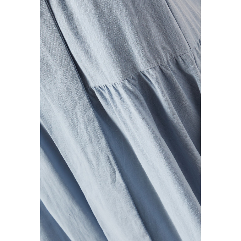 Minkpink - Azalea Midi Skirt in Cotton-linen Blend