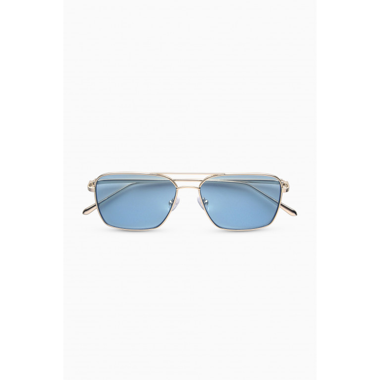 Philo - Serpent Sunglasses in Stainless Steel