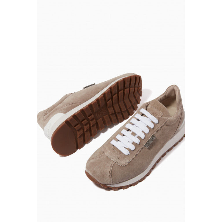 Brunello Cucinelli - Runner Sneakers in Suede