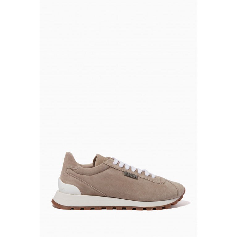 Brunello Cucinelli - Runner Sneakers in Suede