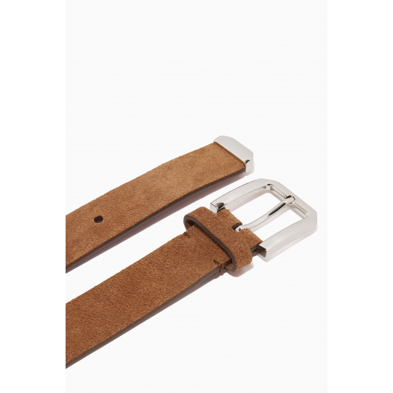 Brunello Cucinelli - Belt in Reversed Leather