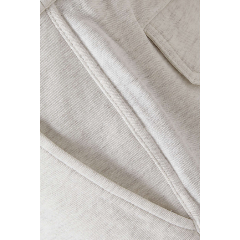 Brunello Cucinelli - Bermuda Shorts in Cotton Blend Grey