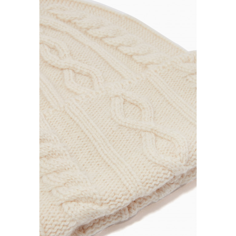 Brunello Cucinelli - Beanie Hat in Cashmere Nordic Cable Knit