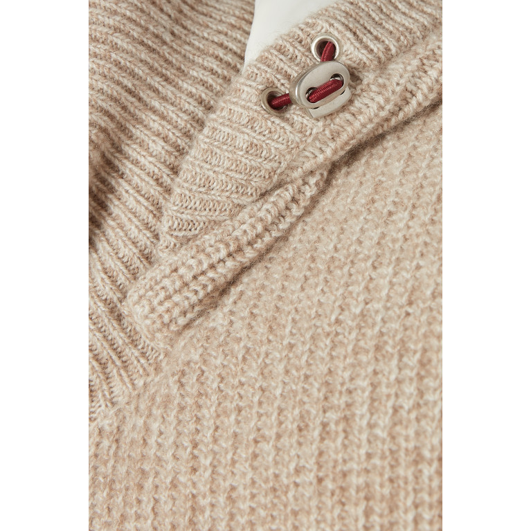 Brunello Cucinelli - Sleeveless Gilet in Cashmere-knit