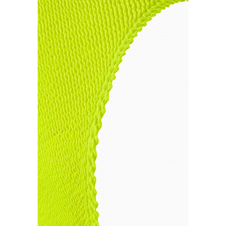 Bond-Eye - Maxam One-piece Eco Swimsuit in Regenerated Nylon Yellow