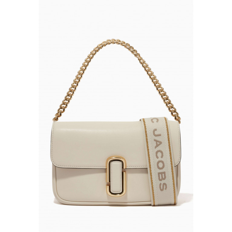 Marc Jacobs - The J Marc Shoulder Bag in Leather White