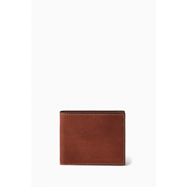 Brunello Cucinelli - Wallet in Grained Leather