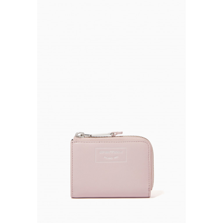 Emporio Armani - My EA Zip-Around Wallet in Eco Leather Pink