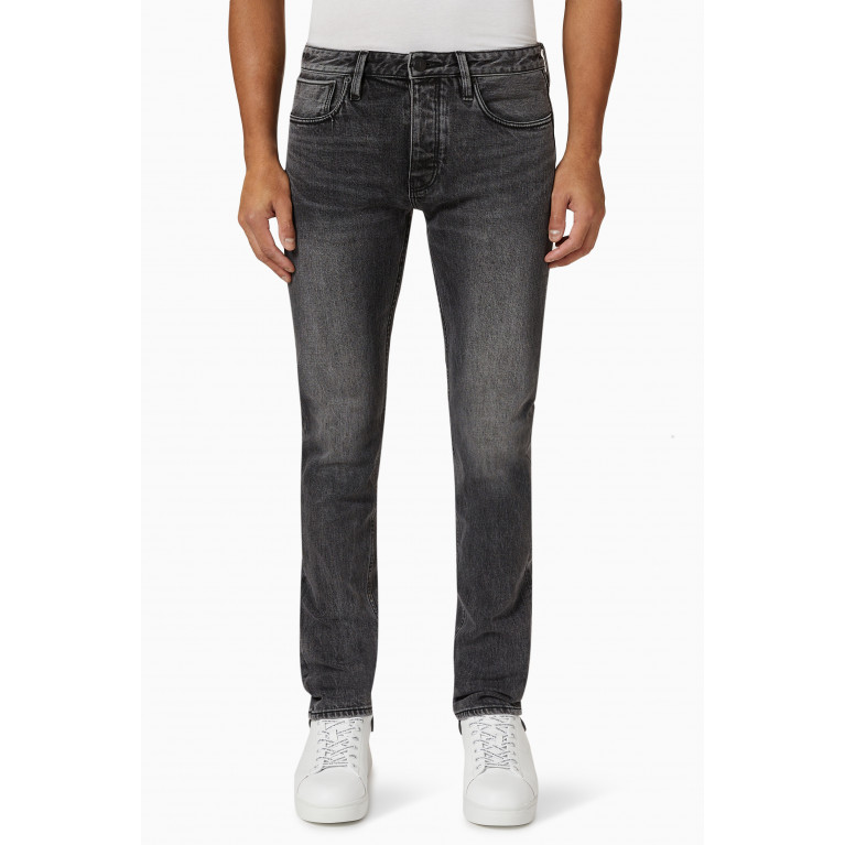 Emporio Armani - Faded Slim Fit Jeans in Denim