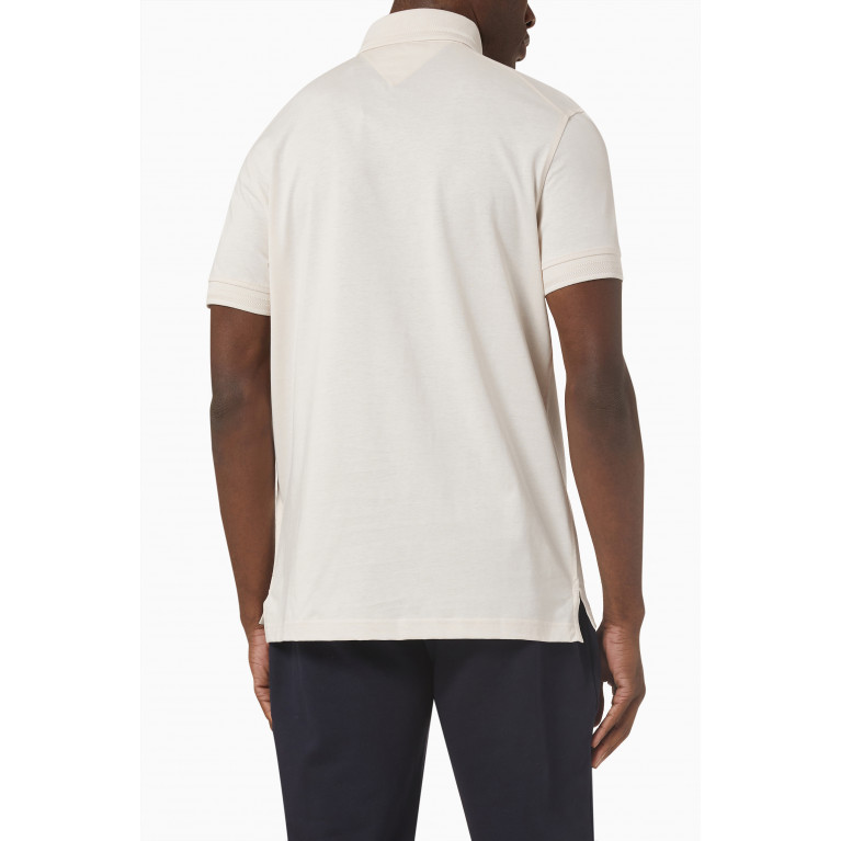 Tommy Hilfiger - Polo Shirt in Organic Cotton Neutral