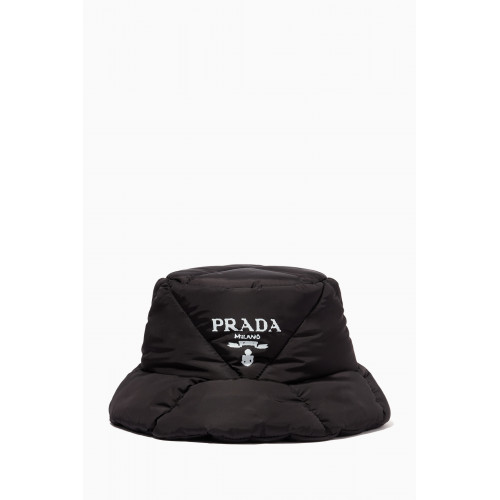Prada - Padded Bucket Hat in Re-Nylon